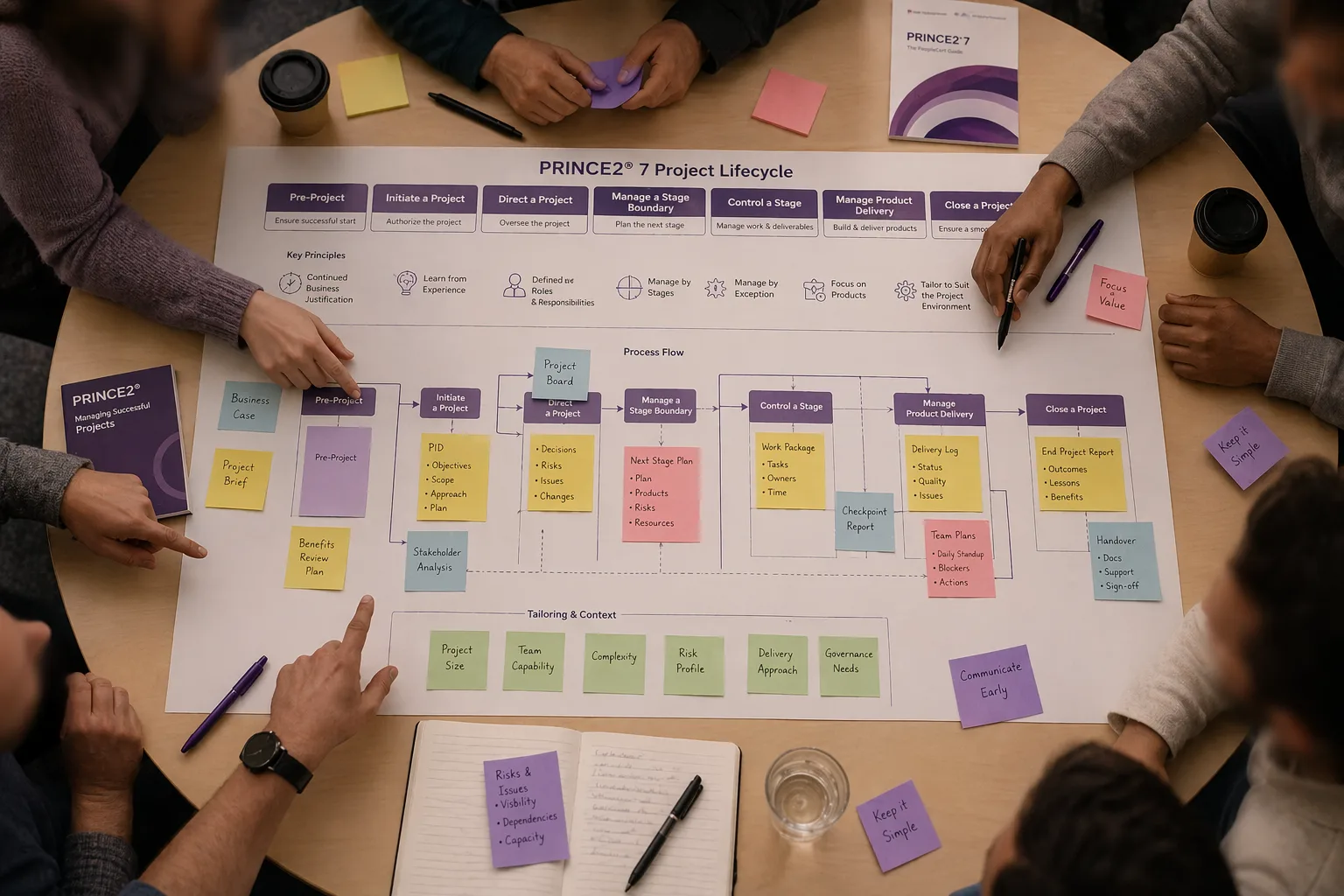 Theorie trifft Praxis: Was ein PRINCE2-Training über das echte Scheitern von Projekten lehrt